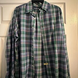 Ralph Lauren Multicolor Plaid Men's Shirt